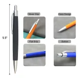 ABS Retractable Pen with Flat Grip — view 2