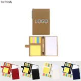 Notebook Set with Sticky Notes, Flags and Pen