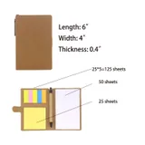 Notebook Set with Sticky Notes, Flags and Pen — view 2