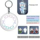 Full-Color Acrylic Keychain — view 2