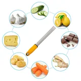 Stainless Steel Grater and Citrus Zester — view 3