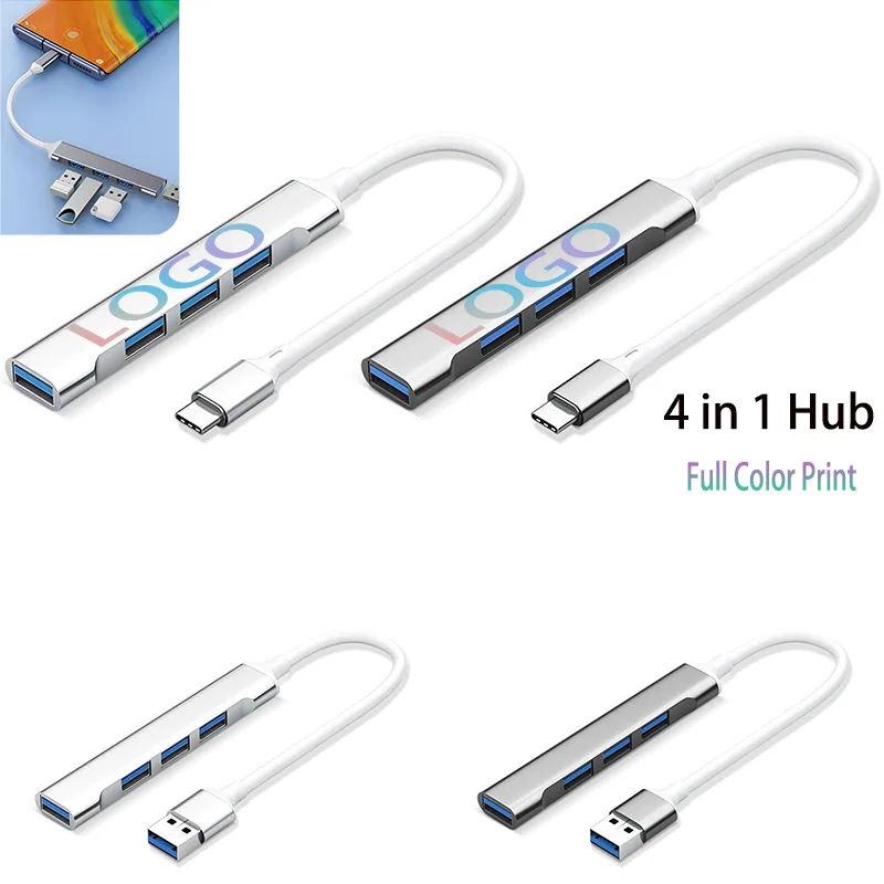 Four-Port USB Hub