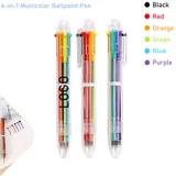 Six-Color Retractable Ballpoint Pen