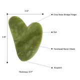 Jade Gua Sha Facial Tool — view 2