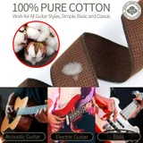 Adjustable Cotton Guitar Strap — view 3