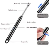 USB Rechargeable Flexible-Neck Arc Lighter — view 3
