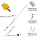 Extendable Marshmallow Roasting Fork — view 2