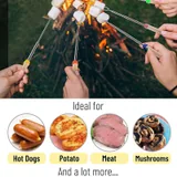 Extendable Marshmallow Roasting Fork — view 3