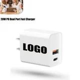 20W USB-A and USB-C Wall Charger
