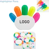 Five-Color Hand-Shaped Highlighter