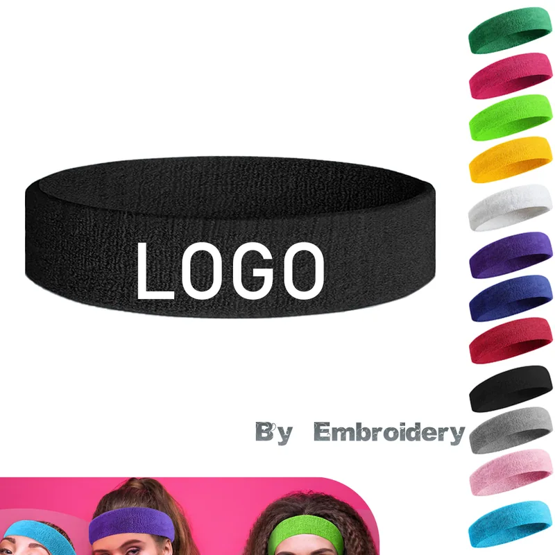 Cotton Terry Sports Headband