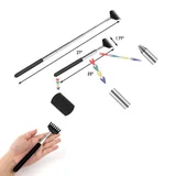 Telescoping Back Scratcher with Rubber Grip — view 2