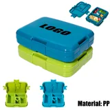 24 oz PP Bento Box with Removable Compartments