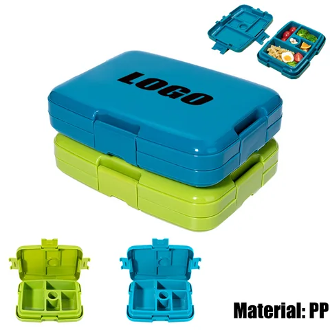 24 oz PP Bento Box with Removable Compartments