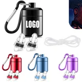 Earplugs with Aluminum Carry Case and Cord