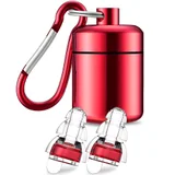 Earplugs with Aluminum Carry Case and Cord — view 5