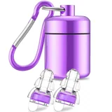Earplugs with Aluminum Carry Case and Cord — view 6