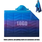 72 x 54-Inch Hooded Camping Blanket