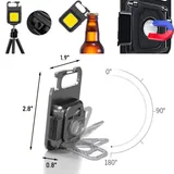 COB Carabiner Light with Magnetic Base — view 2