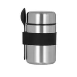 13.5 oz Insulated Food Jar with Spoon — view 3