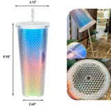 24 oz Gradient Tumbler with Straw — view 2