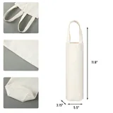 Canvas Wine Bottle Tote — view 2