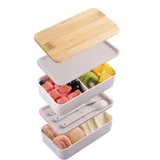40 oz Bento Box with Bamboo Lid and Utensils — view 4
