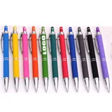 Metal Stylus Pen with Chrome Accents