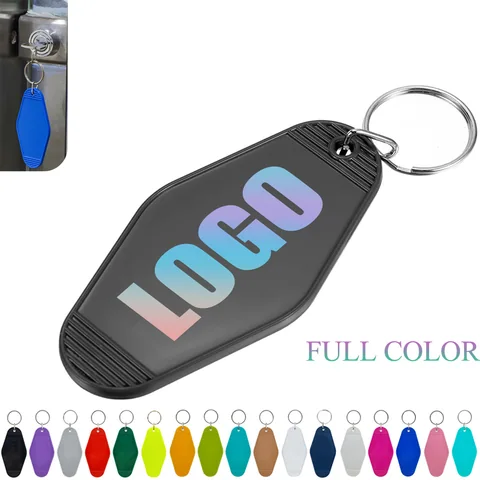 Full-Color Motel Key Tag