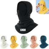Fleece Balaclava Hood with Adjustable Closure