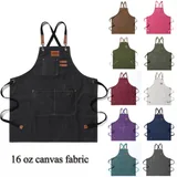 Cotton Canvas Apron with Adjustable Straps