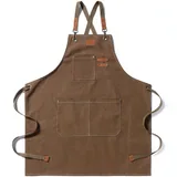 Cotton Canvas Apron with Adjustable Straps — view 5