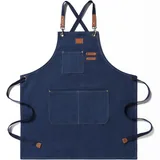 Cotton Canvas Apron with Adjustable Straps — view 6