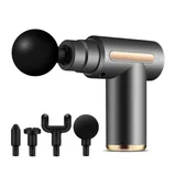 Portable Massage Gun with Four Heads — view 4
