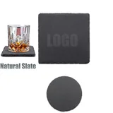 4-Inch Slate Coaster