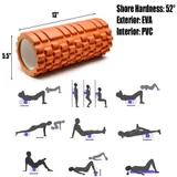 13-Inch Textured EVA Foam Roller — view 2