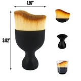 Car Interior Dust Brush with Cover — view 2