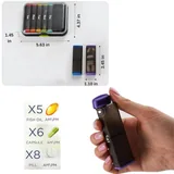 Weekly Pill Organizer with Daily Compartments — view 2
