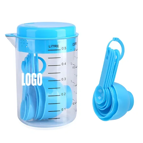 Measuring Cup and Nested Spoon Set