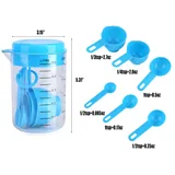 Measuring Cup and Nested Spoon Set — view 2