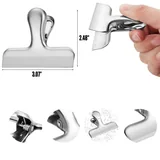 3-Inch Stainless Steel Snack Bag Clip — view 2