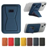Magnetic Phone Card Holder and Folding Stand