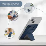 Magnetic Phone Card Holder and Folding Stand — view 3