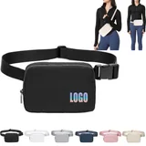 Nylon Waist Bag with Inner Mesh Pocket