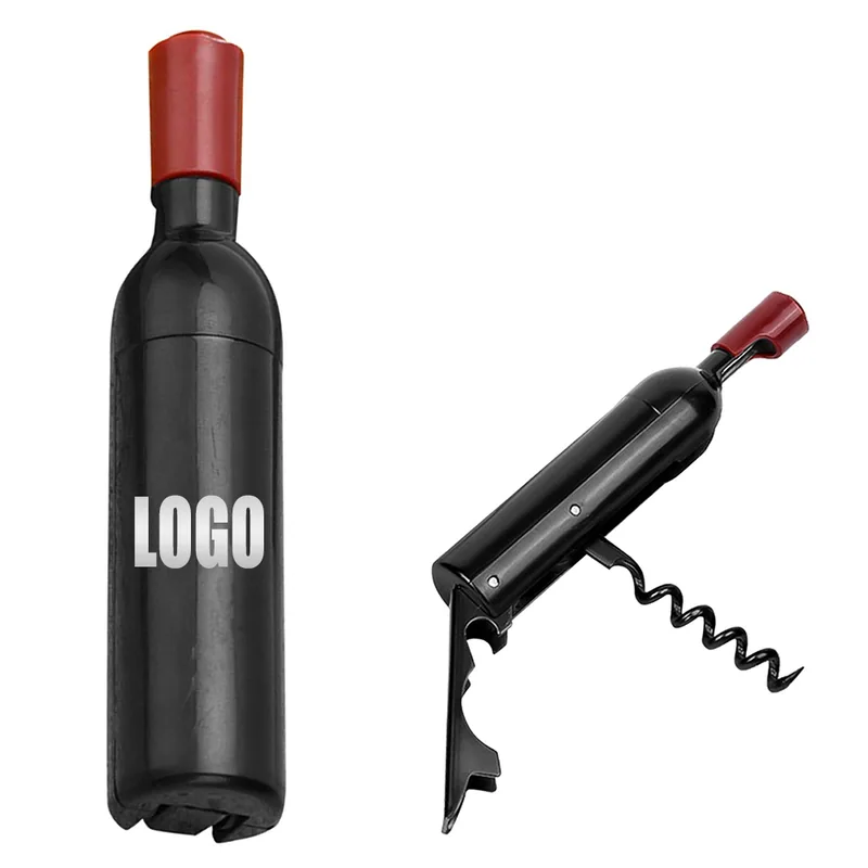 Wine Bottle-Shaped Corkscrew