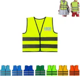 Children's Mesh Vest with Reflective Strips