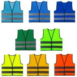 Children's Mesh Vest with Reflective Strips — view 3