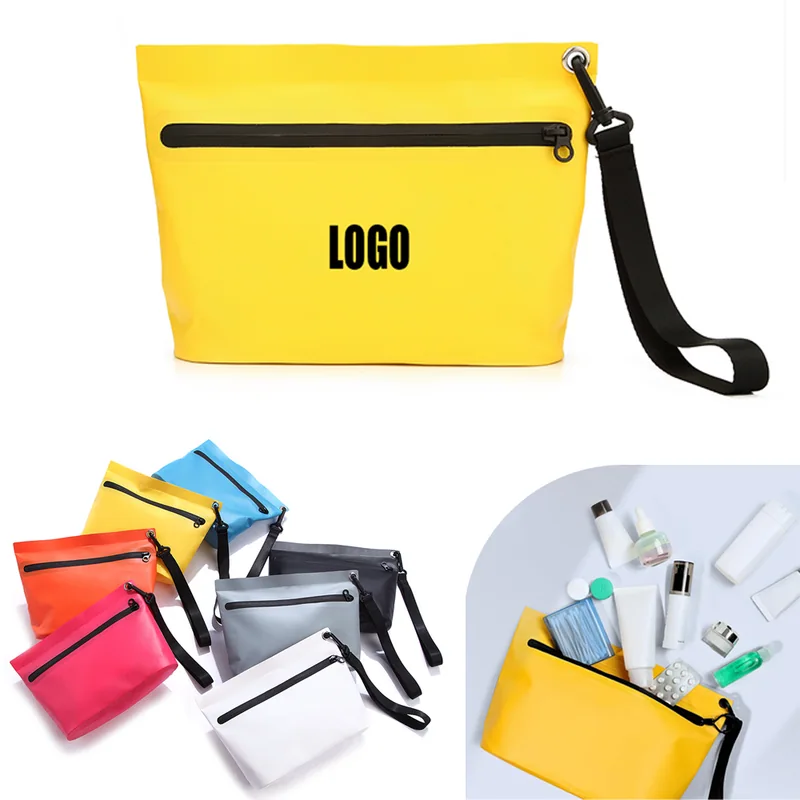 PVC Travel Pouch with Wrist Strap