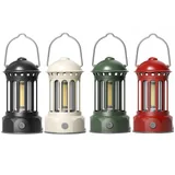 Vintage-Style COB Lantern with Metal Handle — view 3