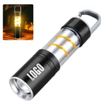 Aluminum Flashlight Lantern with Carabiner